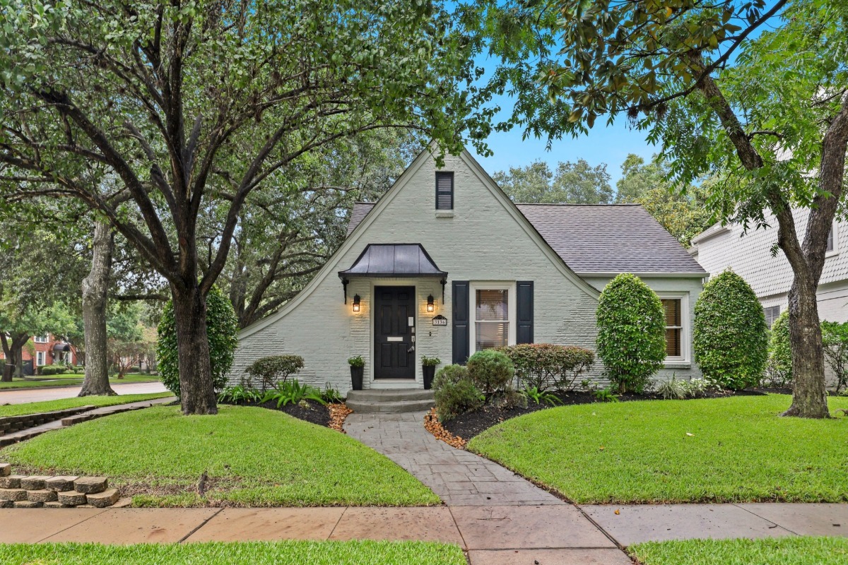 A green small house