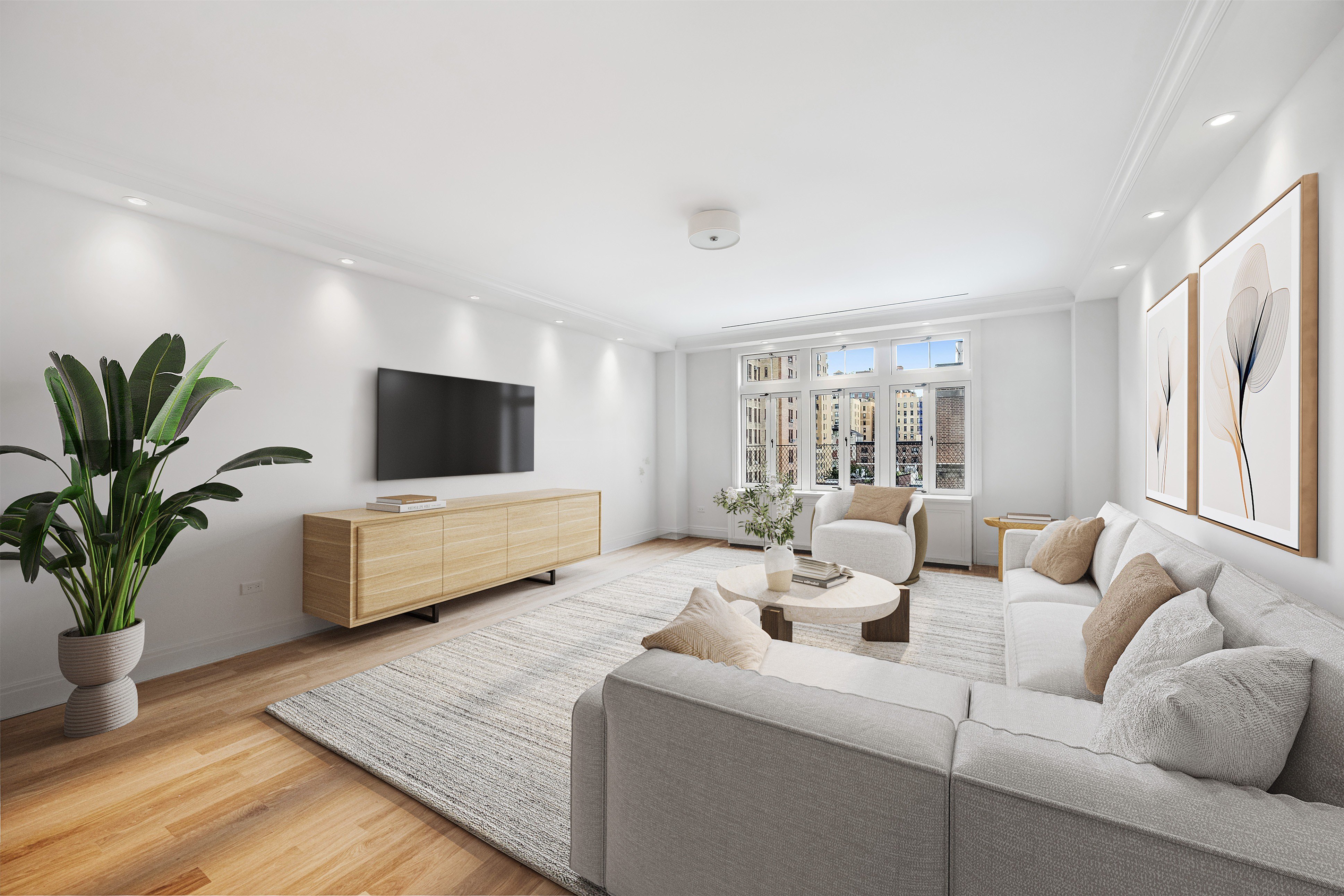 Virtually staged home