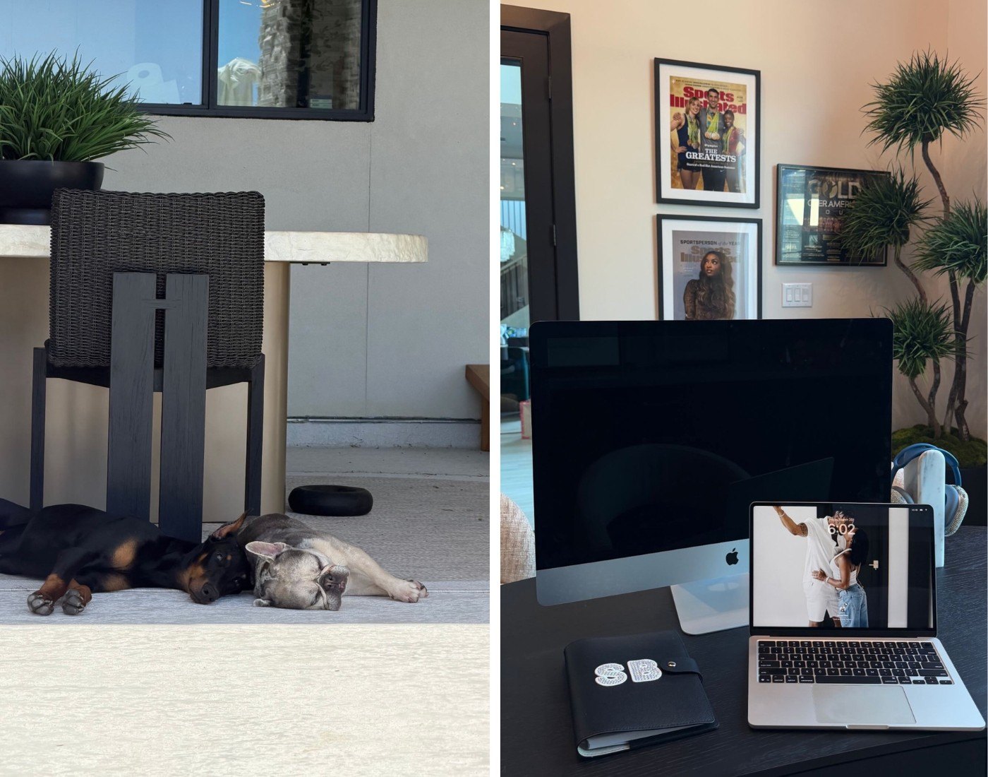 Simone Biles shares a look inside her custom Texas mansion
