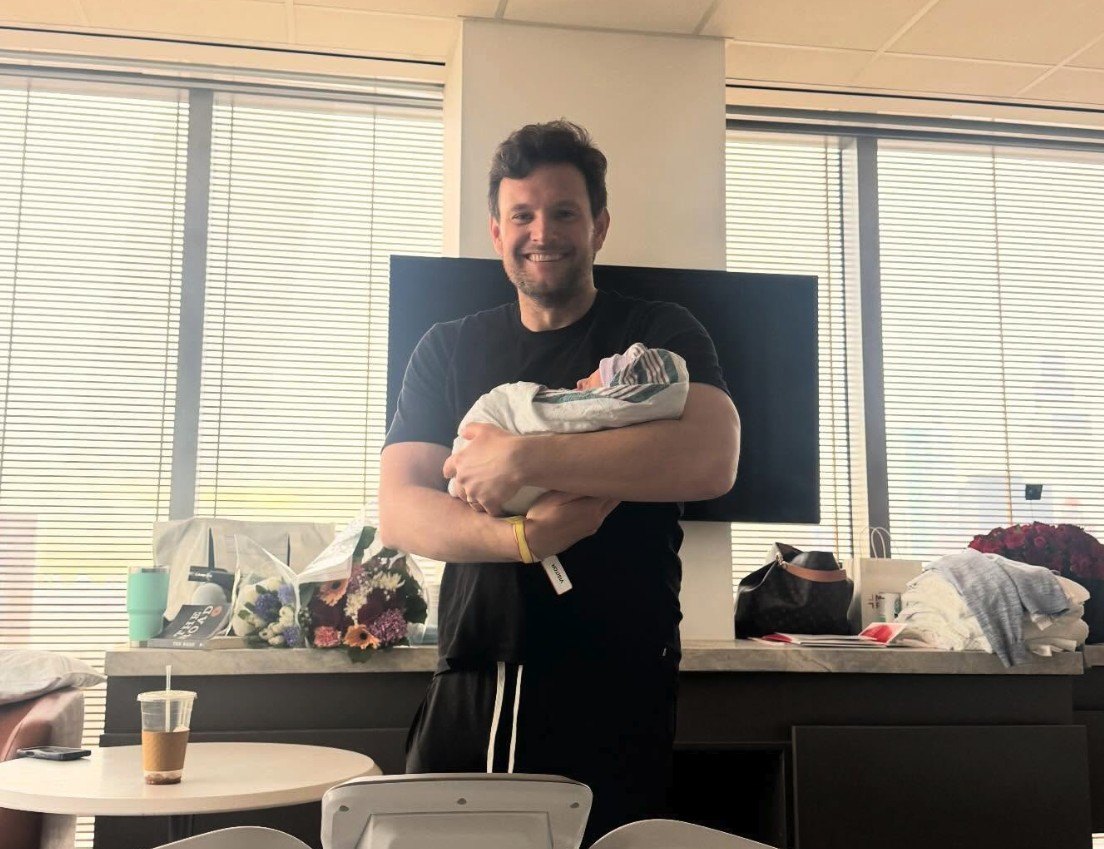 Alyssa Farah Griffin pictured in hospital after giving birth