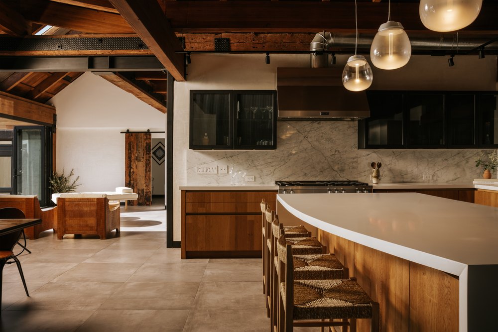 Interior details at a home in Malibu belonging to Sean William Scott