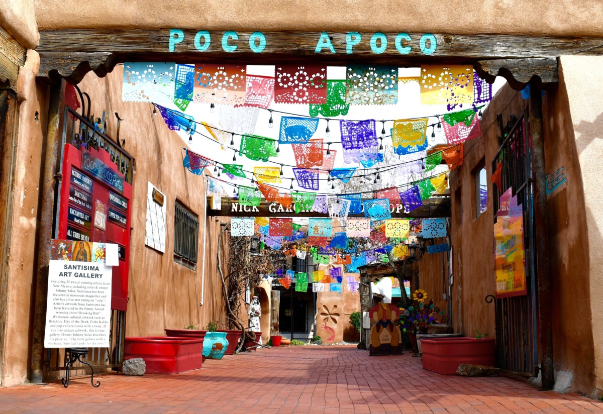 albuquerque new mexico downtown with historic architecture