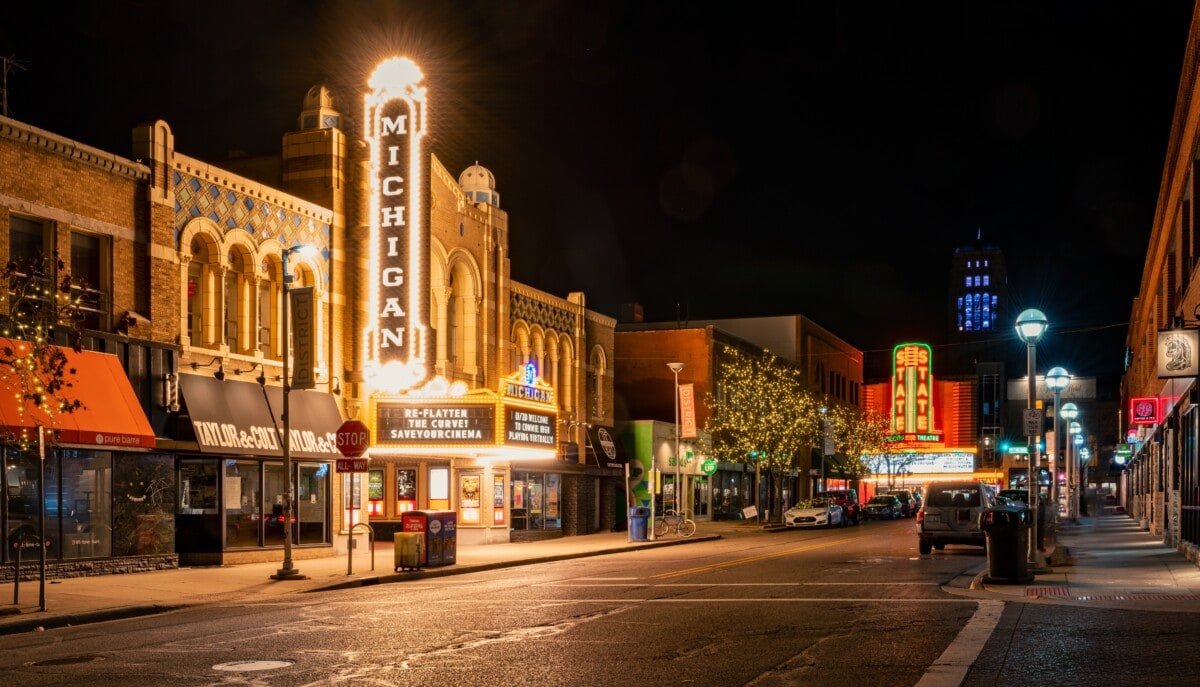 michigan theatre in downtown ann arbor michigan