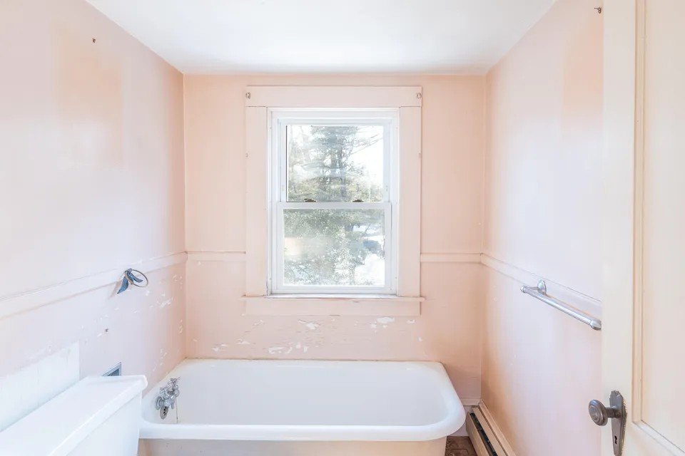 Cape Cod farmhouse bathroom original
