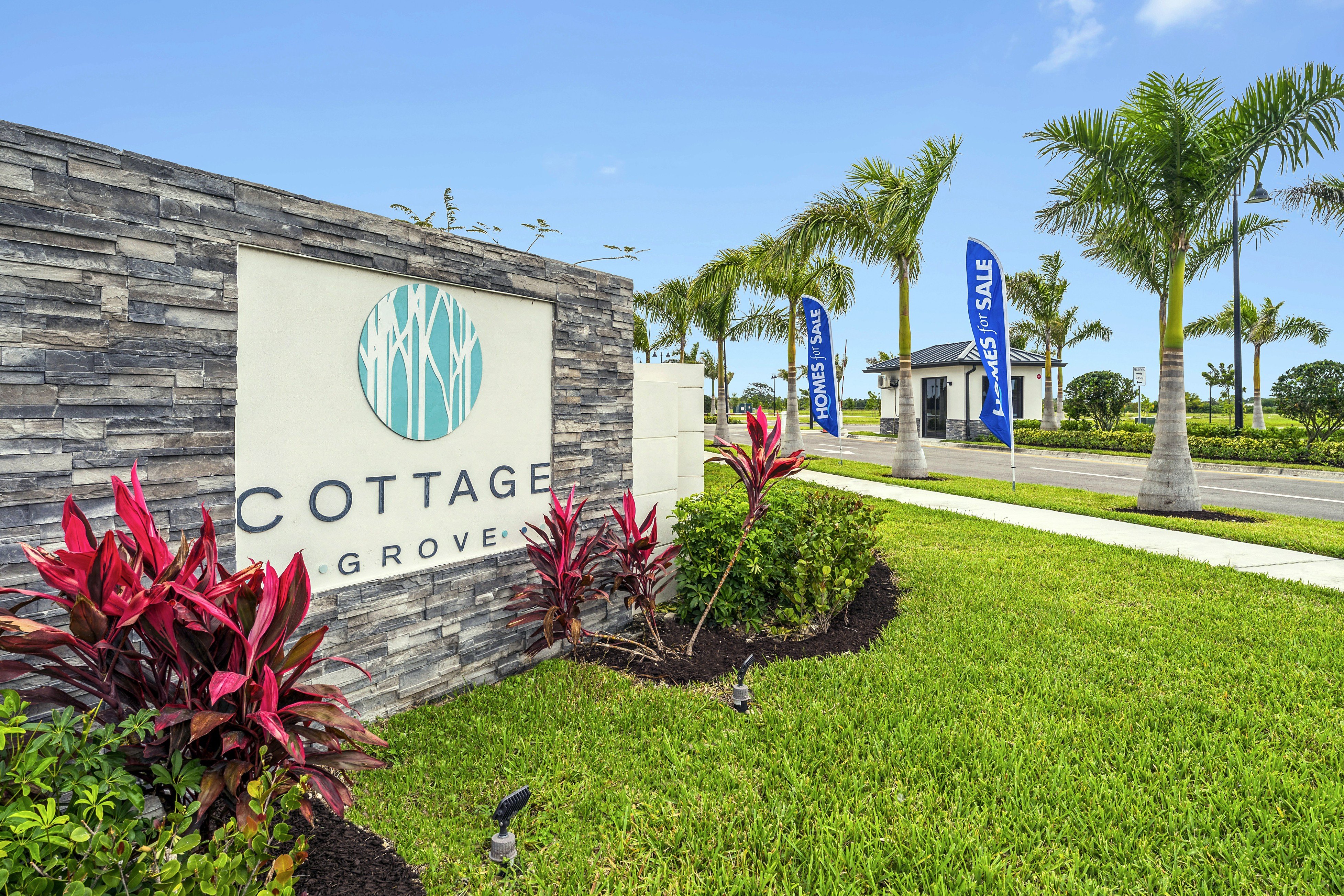 Photo of entrance to Cottage Grove