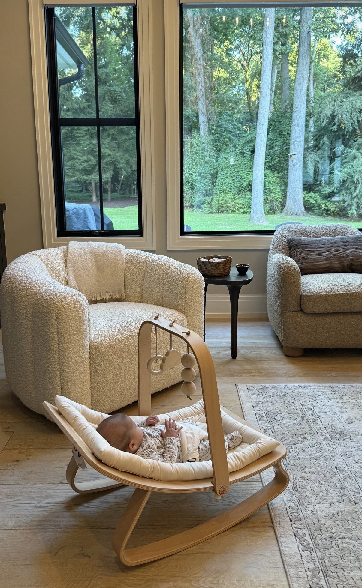 Five-month-old Romy has a dedicated nursery in Michigan and California.