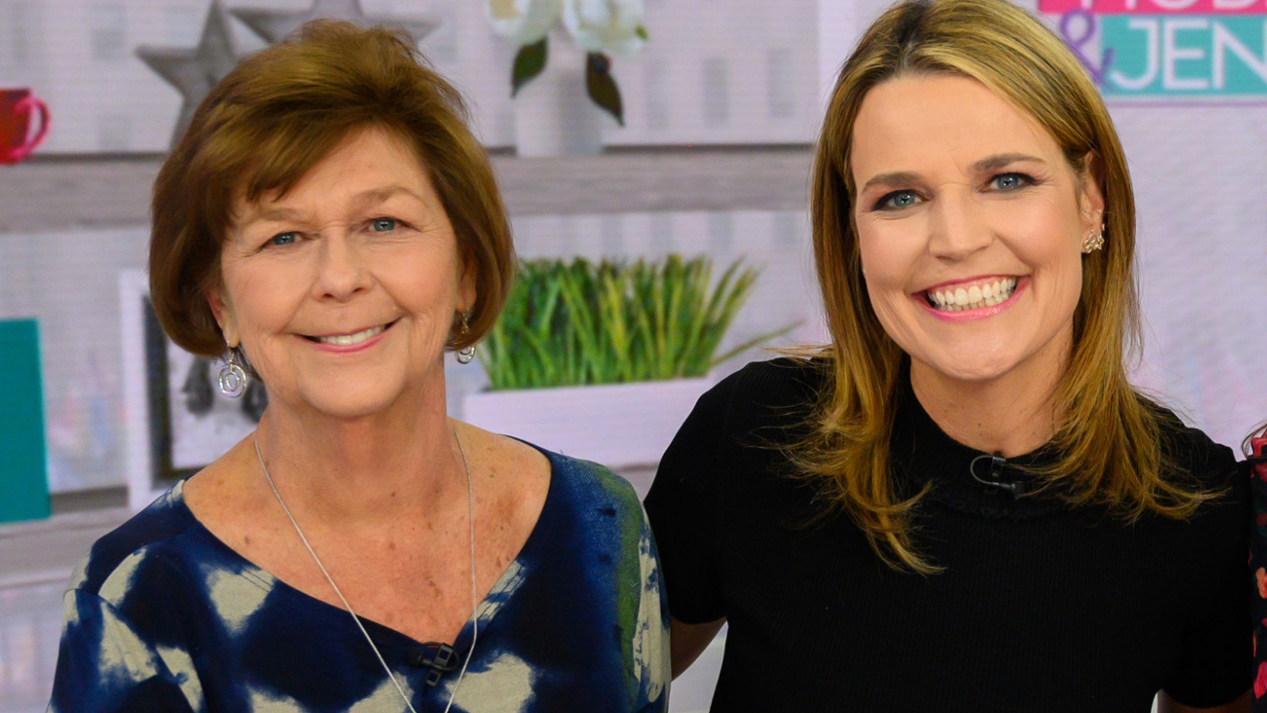 Savannah Guthrie and Nancy Guthrie on the Today show