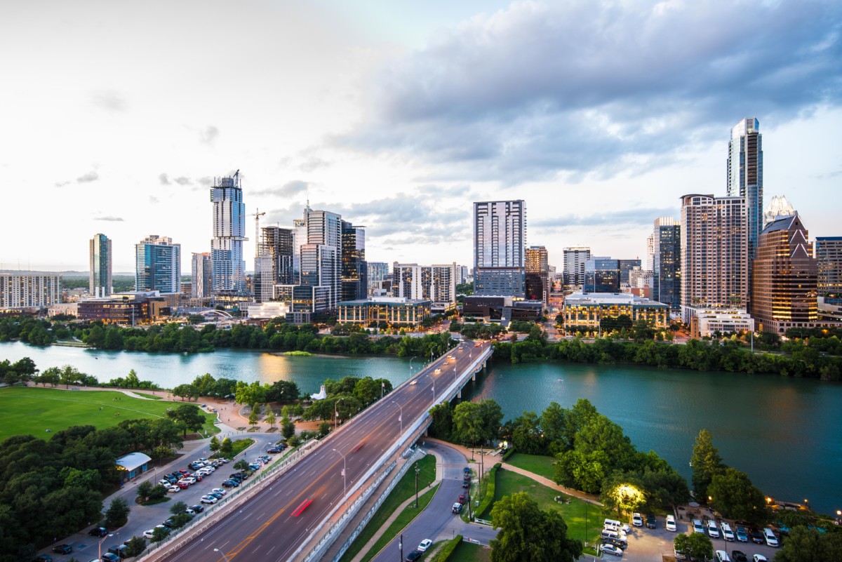 Austin city skyline