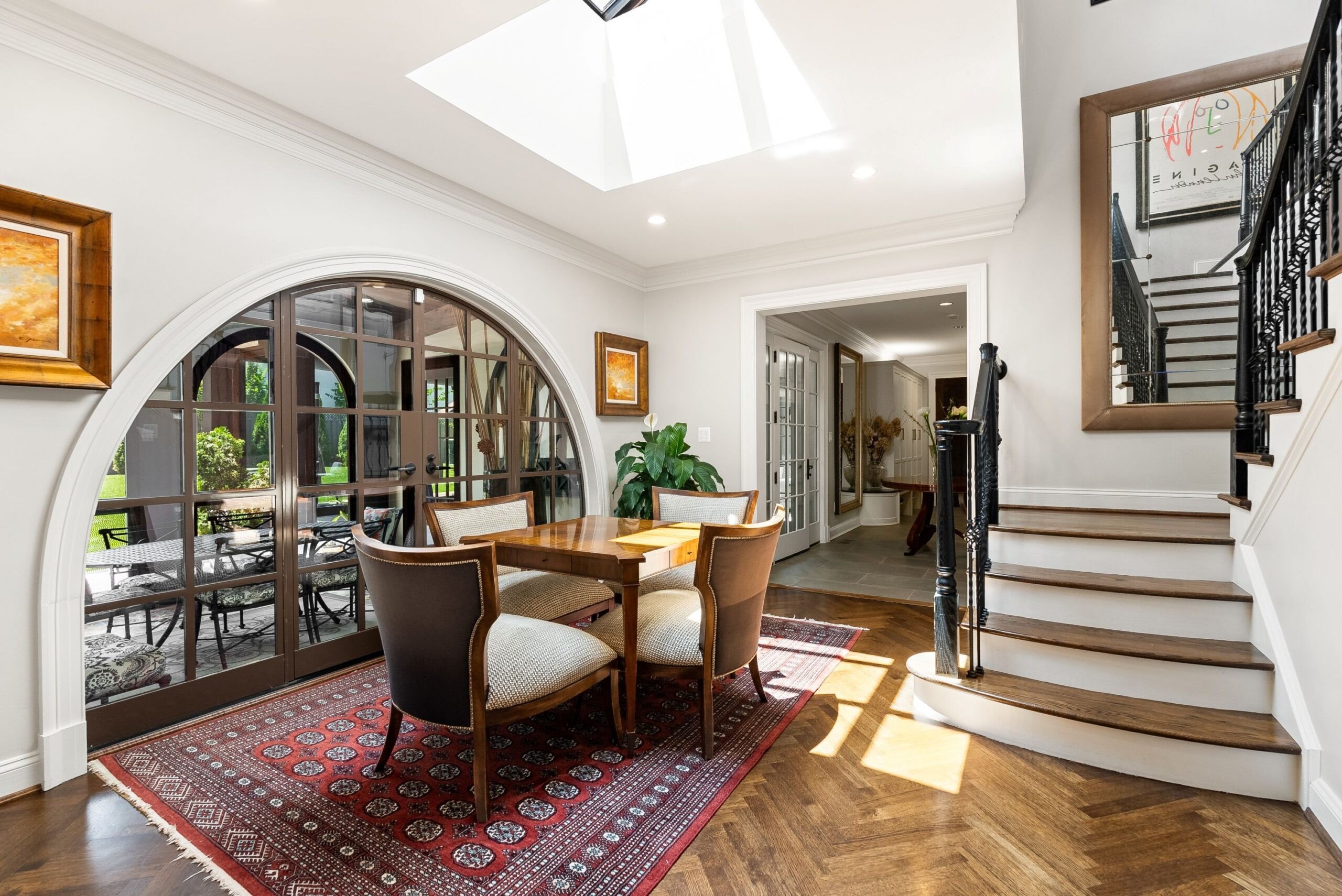 Gathering space at in Heurich-Parks House in Washington, DC, on sale for $10,750,000