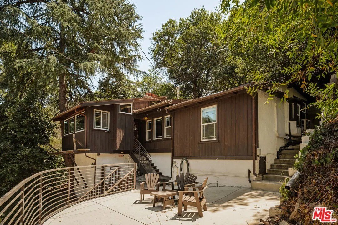 This storied artistic aerie, privately tucked away in Beverly Hills' Benedict Canyon, has just hit the market for $1,395,000.