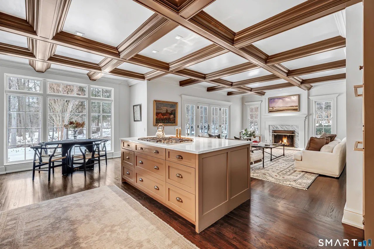 Kitchen in Paige Lorenze Connecticut home