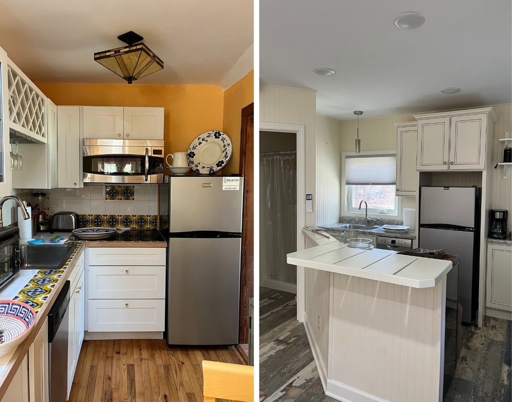 Michigan cottages seen before their renovation