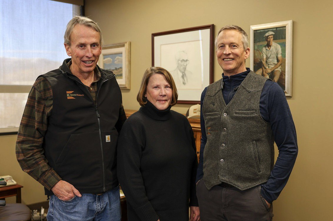 Siblings Chris, Victoria and Alex Robinson of The Ensign Group are the proud new owners. Chris (L) is the CEO.