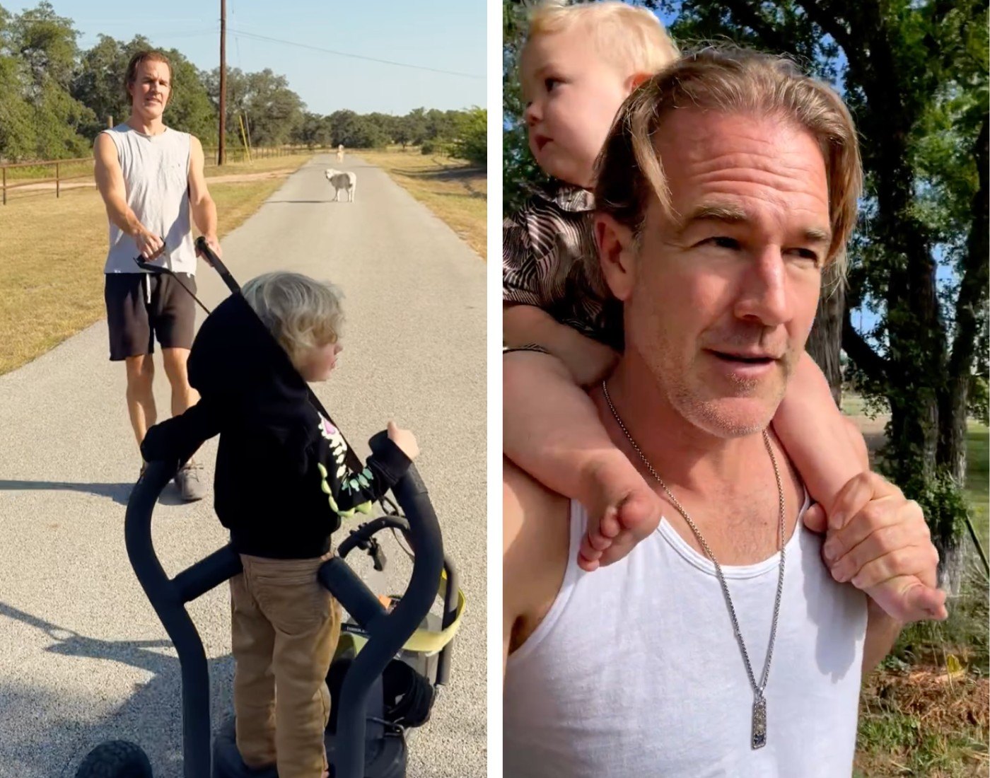 Instagram/James Van Der Beek