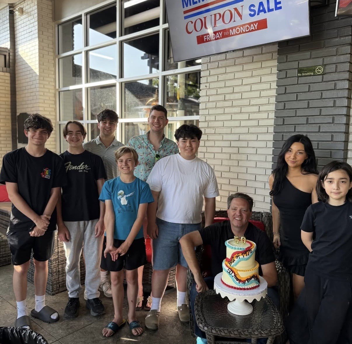 As a father of seven, Paxton stored his children's artwork for years until he recently decided to declutter it.