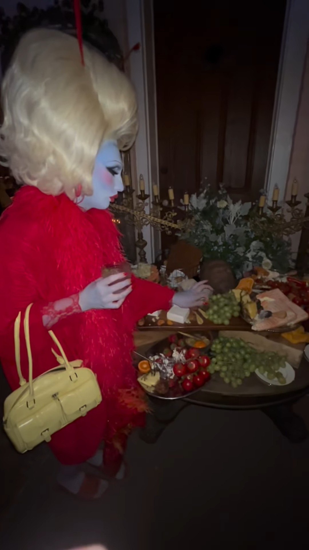 Jennifer Coolidge's halloween party in New Orleans mansion
