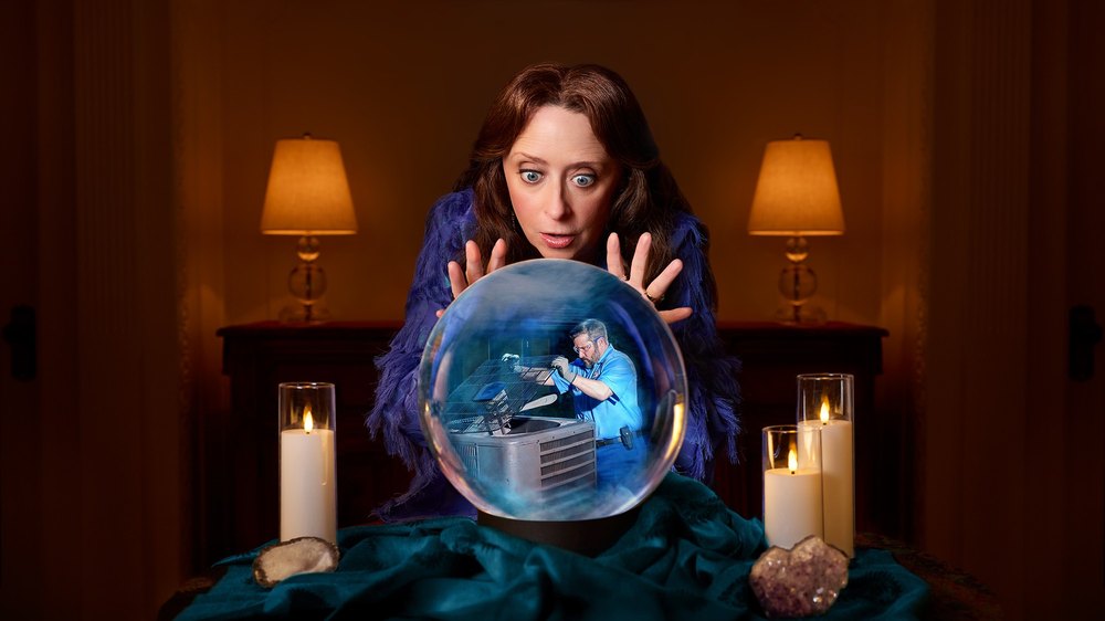 For the third year in a row, Dratch is playing the fictional home guru “Warrantina” in a new batch of American Home Shield advertisements.