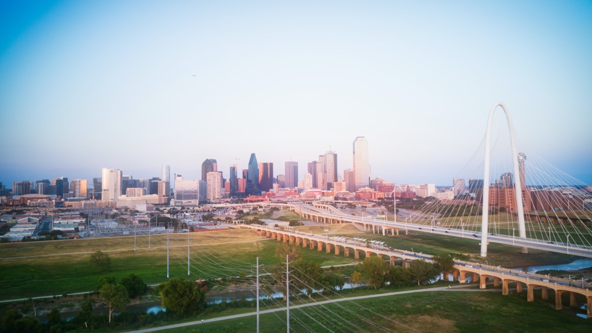 downtown dallas texas view from cities near dallas