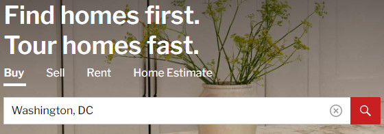 searching for homes in dc