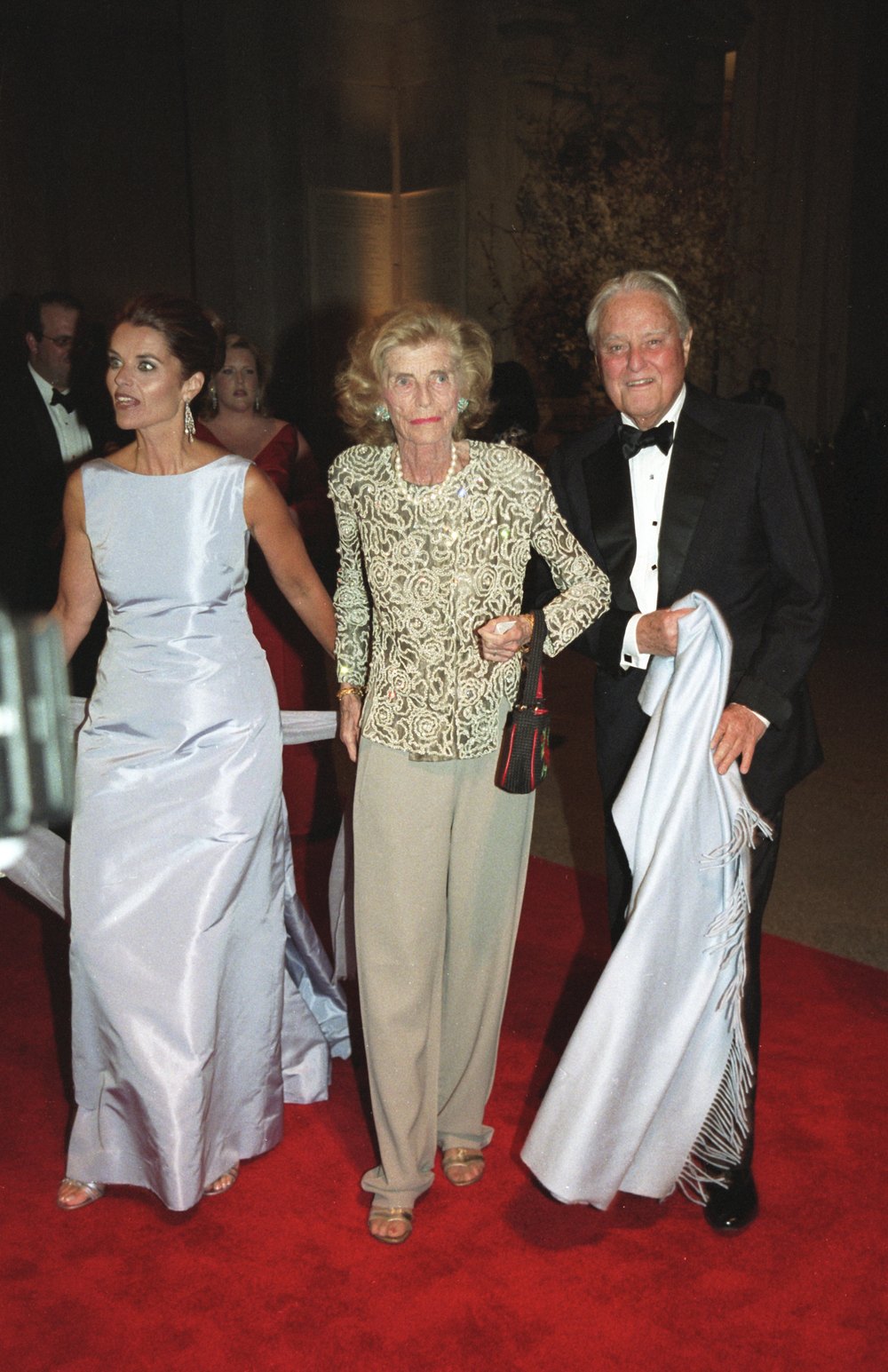 Sargent, Maria and Eunice Shriver attend the Metropolitan Museum of Art Costume Institute's annual Gala to celebrate the "Jacqueline Kennedy: The White House Years" exhibition on April 24
