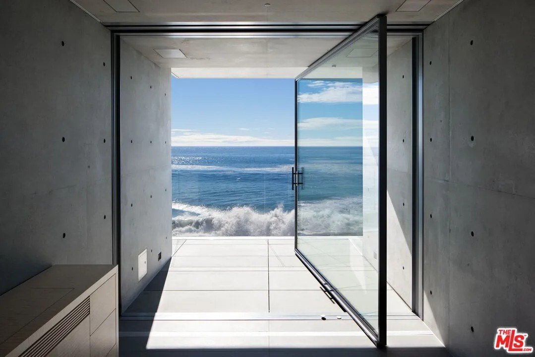 Kanye West beach house