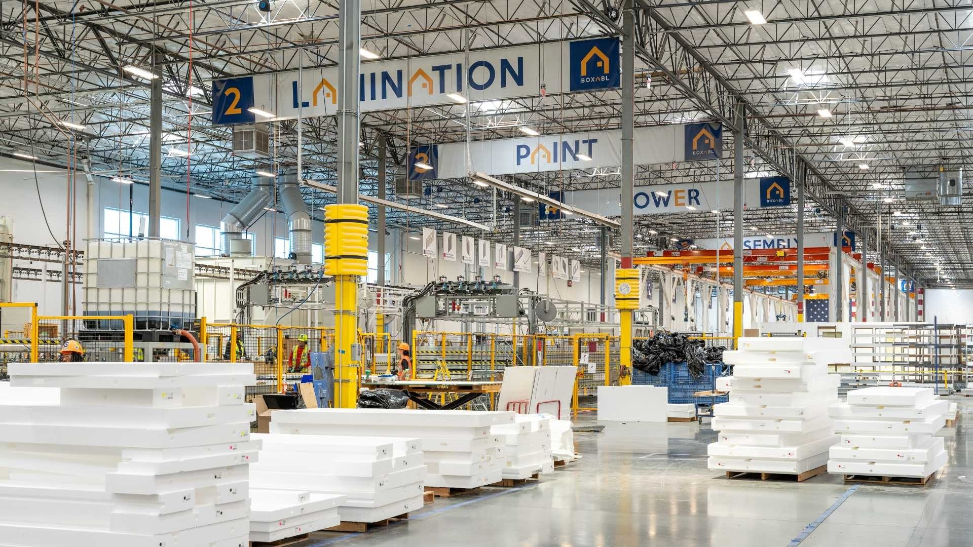 Photo of Boxabl factory