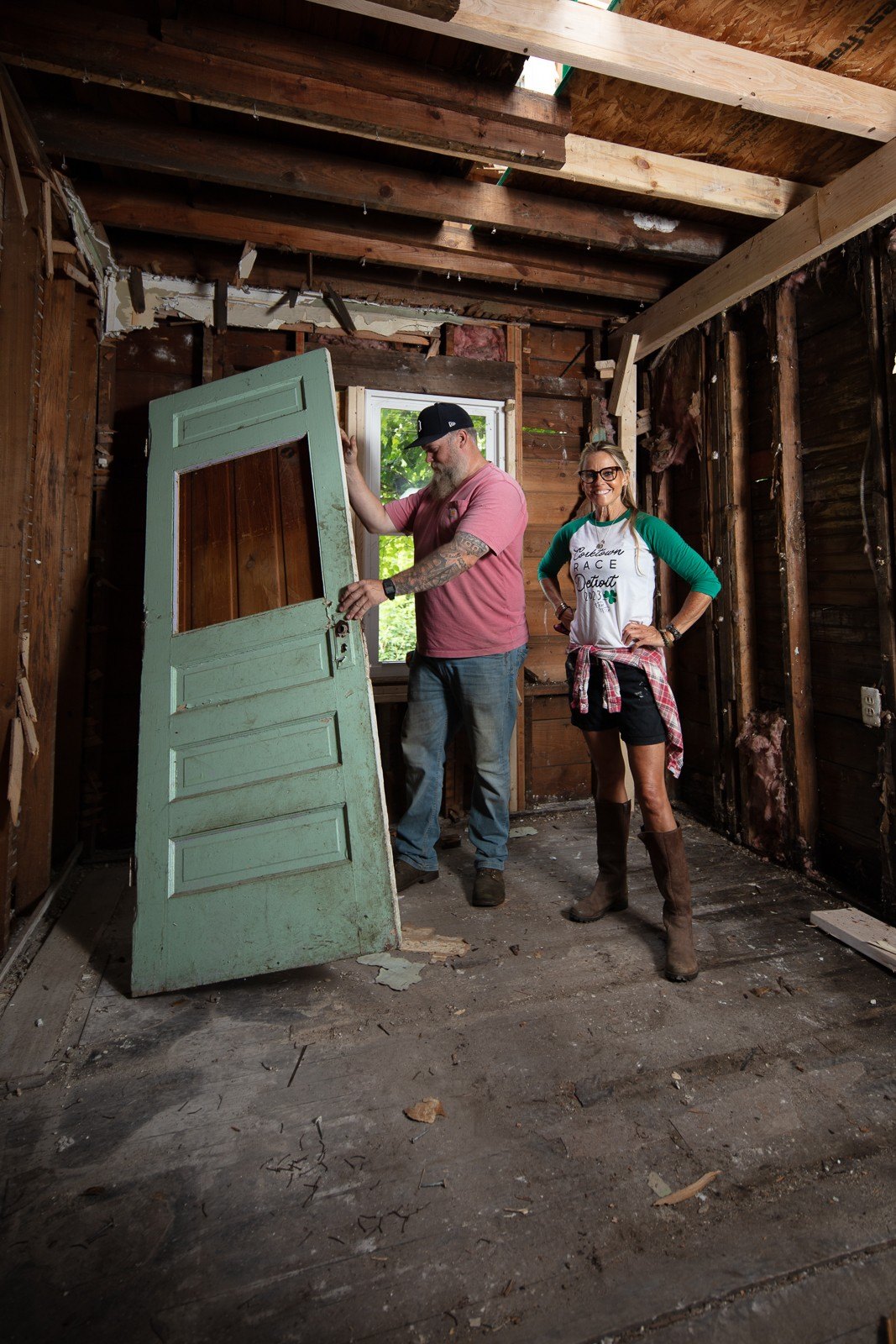 "Rehab Addict" star Nicole Curtis hopes to inspire homeowners to preserve old houses, but issues some serious warnings about the process.