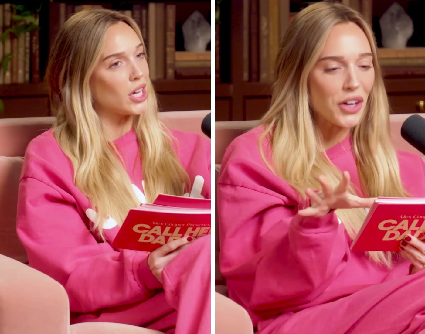 Alex Cooper interviews Sarah J. Maas on "Call Her Daddy."