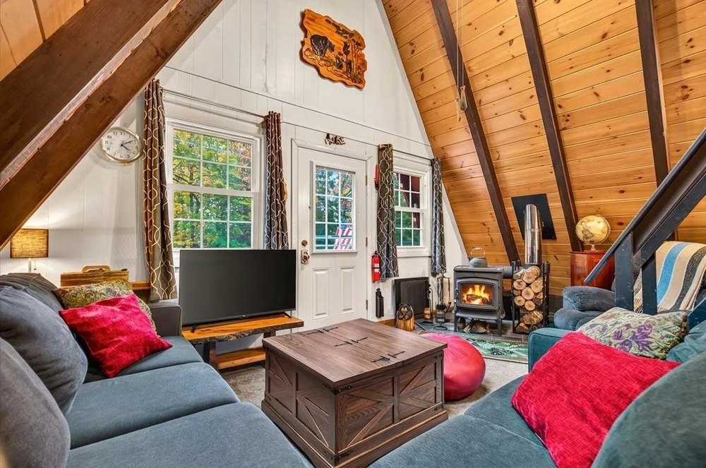 Vermont A-Frame, Selling for $399K