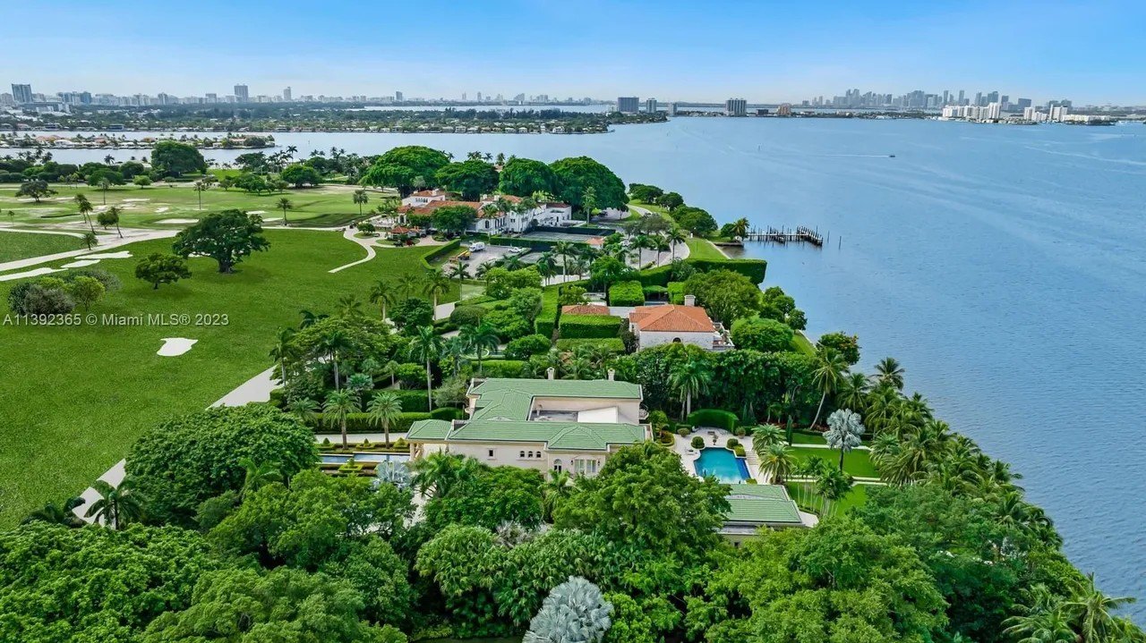 Jeff Bezos' Indian Creek Island home