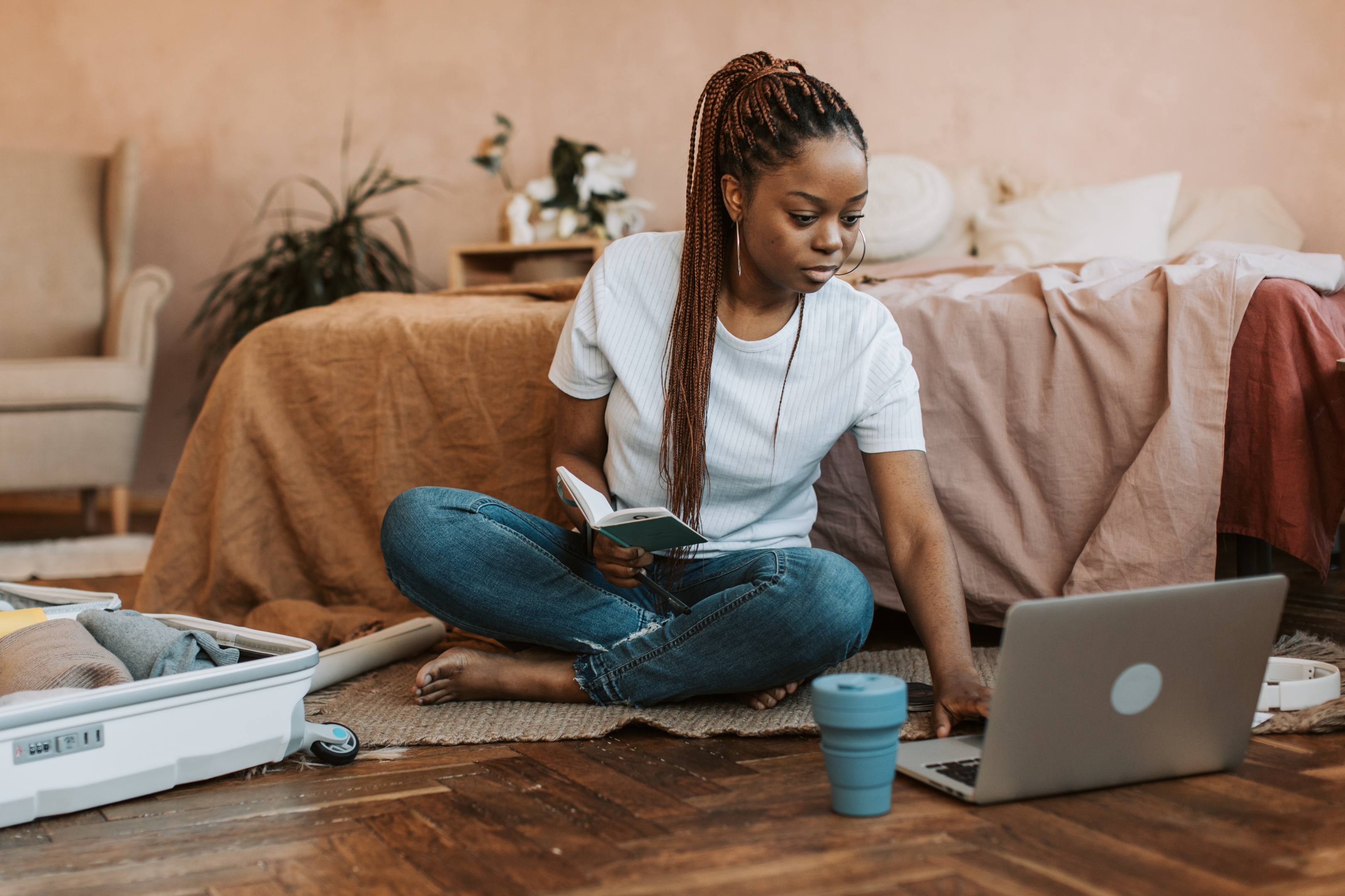 A future tenant understanding potential costs and fees during the rental process