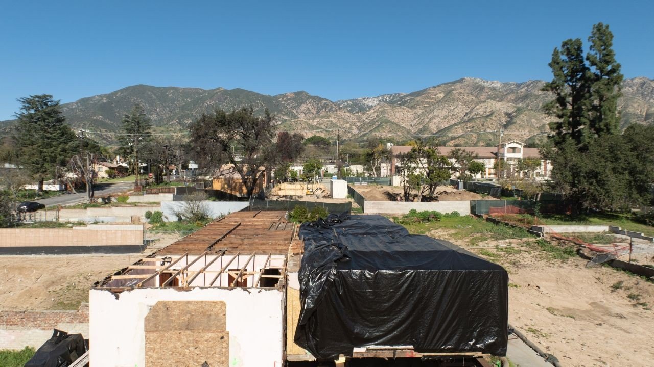 Historic house relocated in Altadena