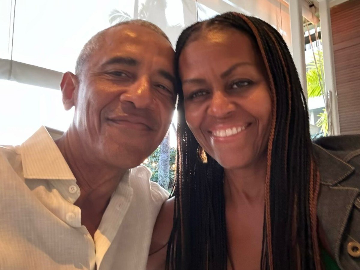 Michelle and Barack Obama