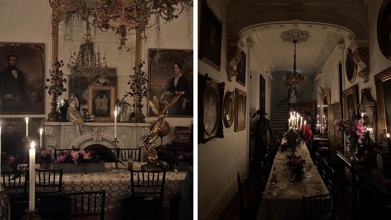 Jennifer Coolidge's New Orleans house at Halloween