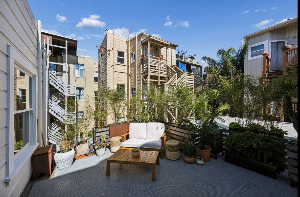 The Letterpress patio in San Francisco