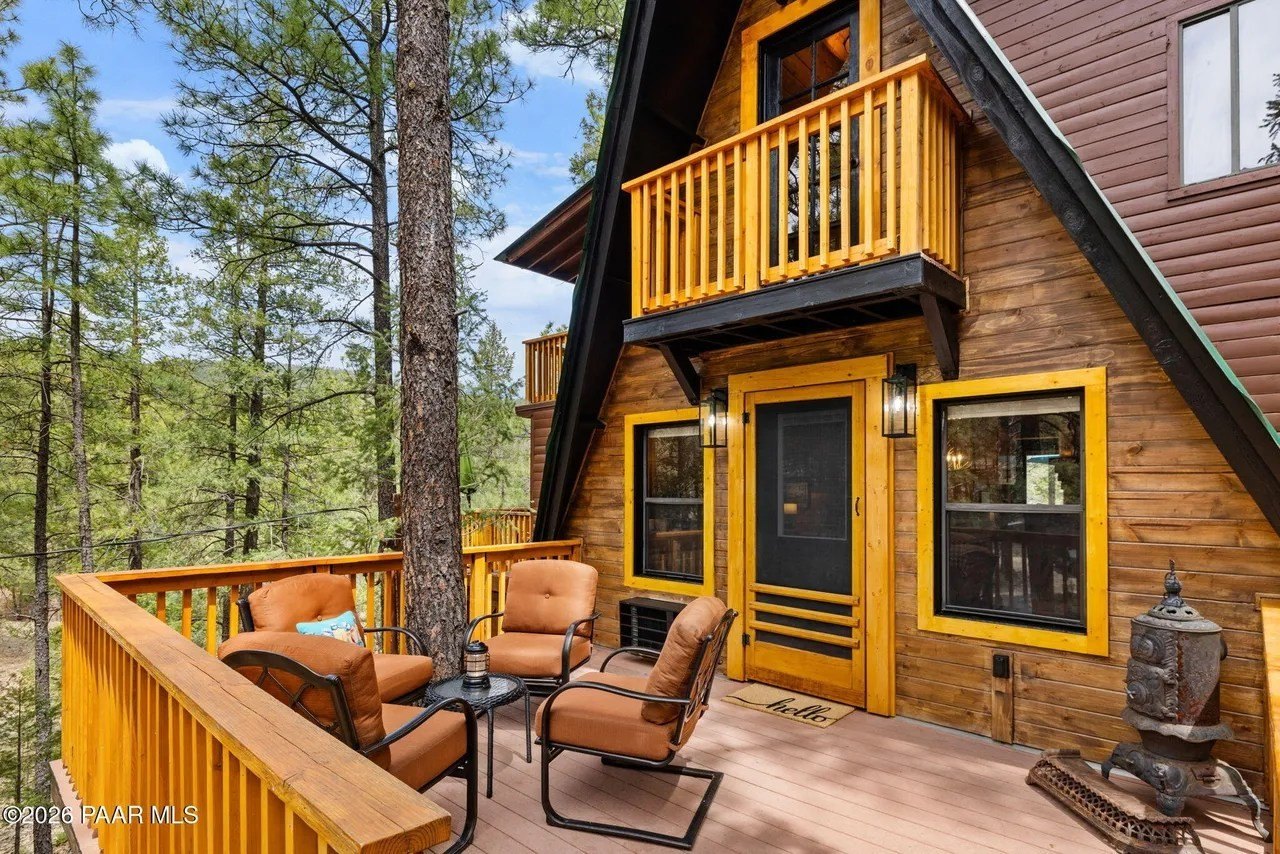 Walker, Ariz. A-Frame, Selling for $495K