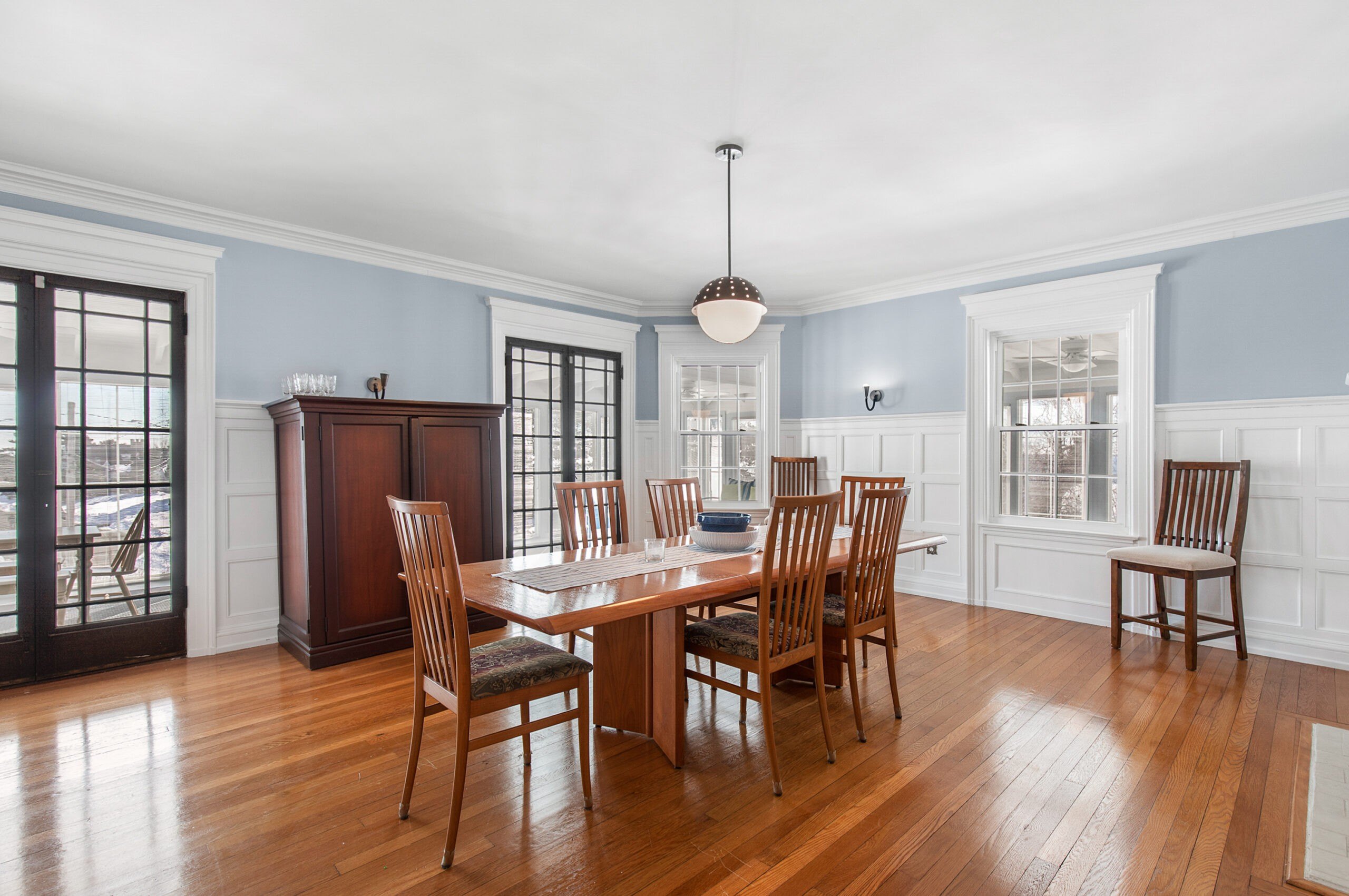 Dining area in Milford, CT, on sale for $1,825,000