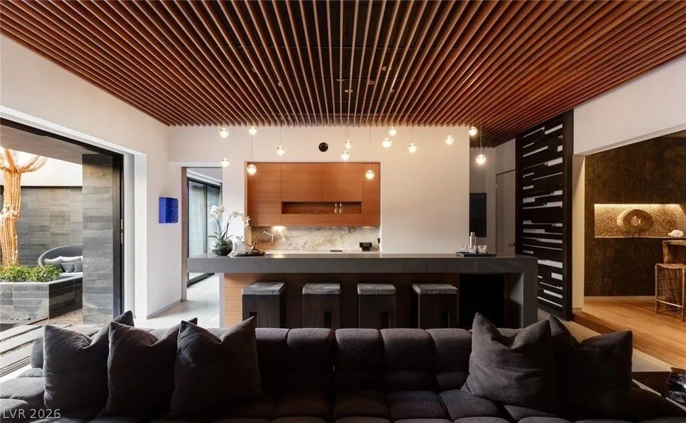 contemporary house in Summerlin, NV, on sale for $11.25M