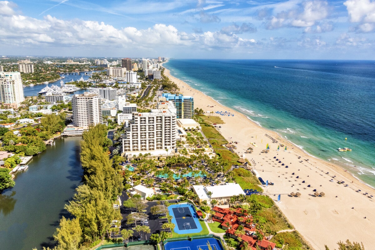 Coastal South Florida Aerial