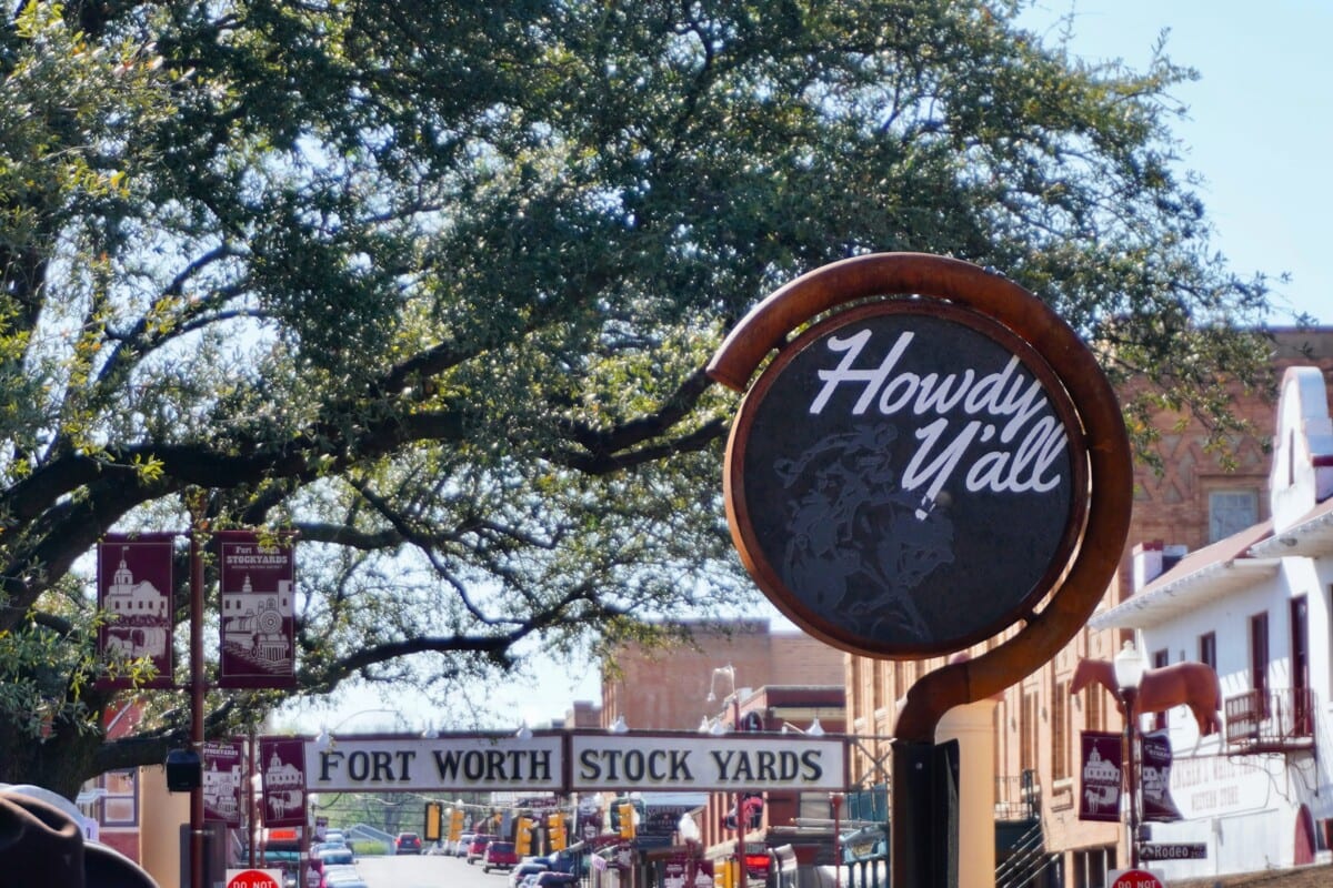 historic stockyards in fort worth