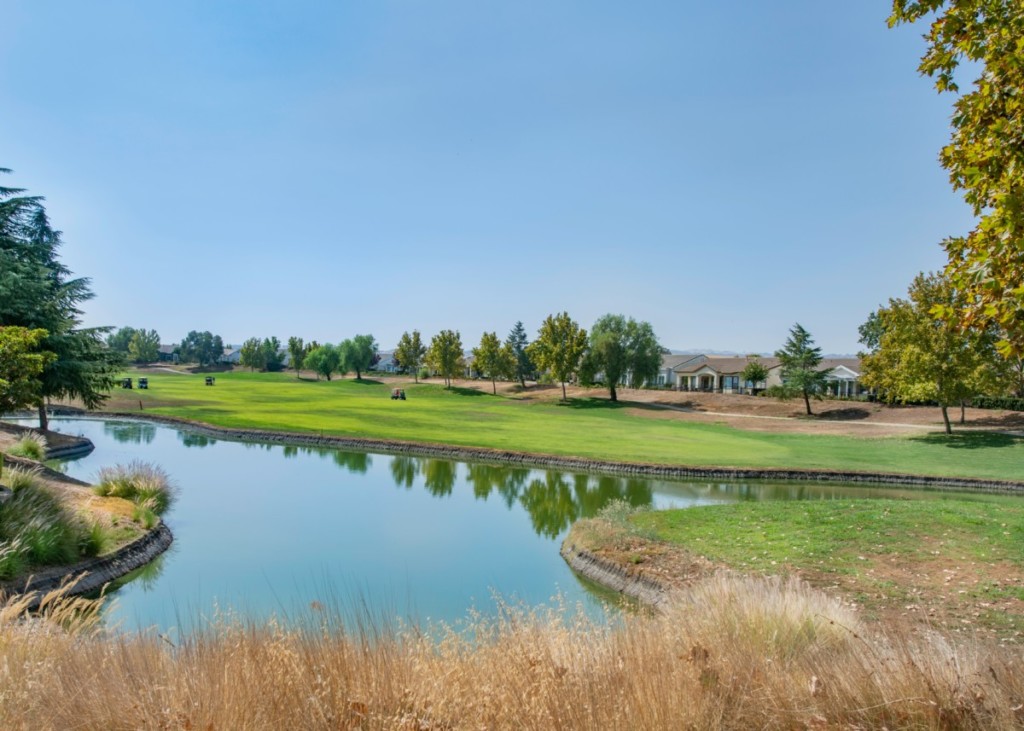 golf course in arizona on sunny day 