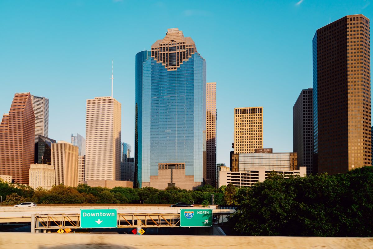 skyscrapers in houston