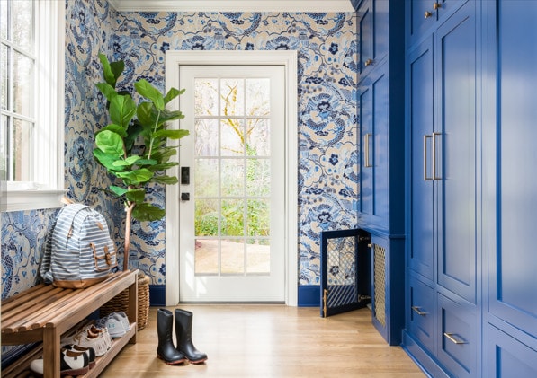 blue mud room