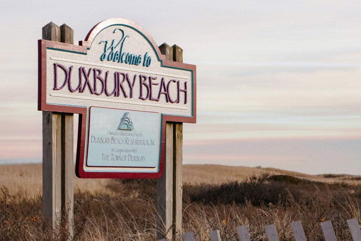 duxbury beach in duxbury ma, one of the most expensive cities in massachusetts