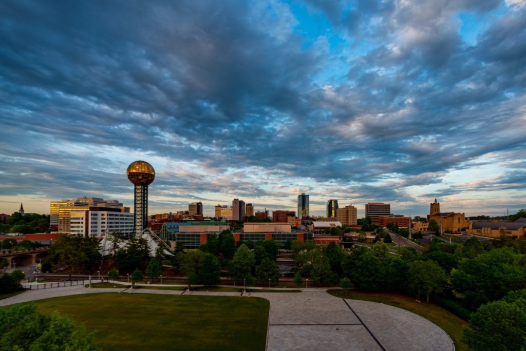 knoxville downtown view