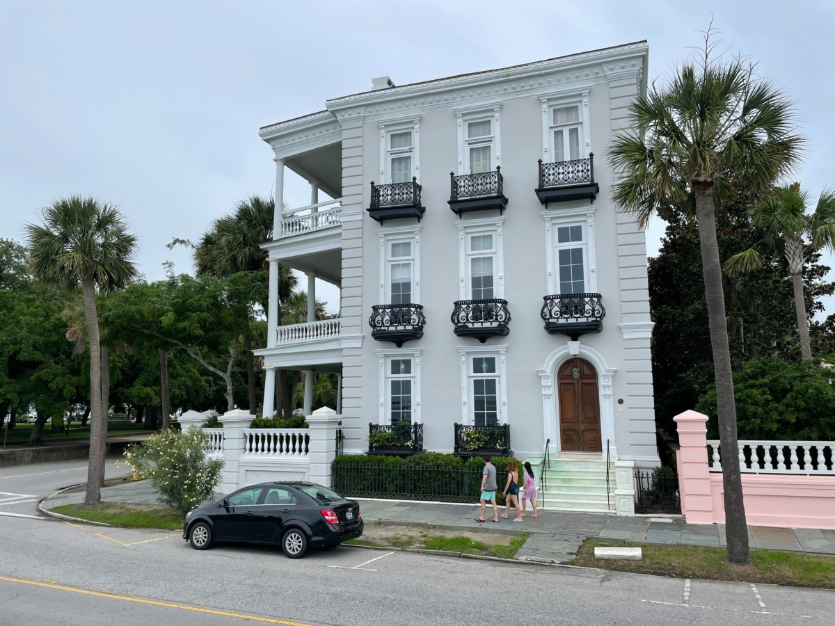 charleston south carolina double home on a street