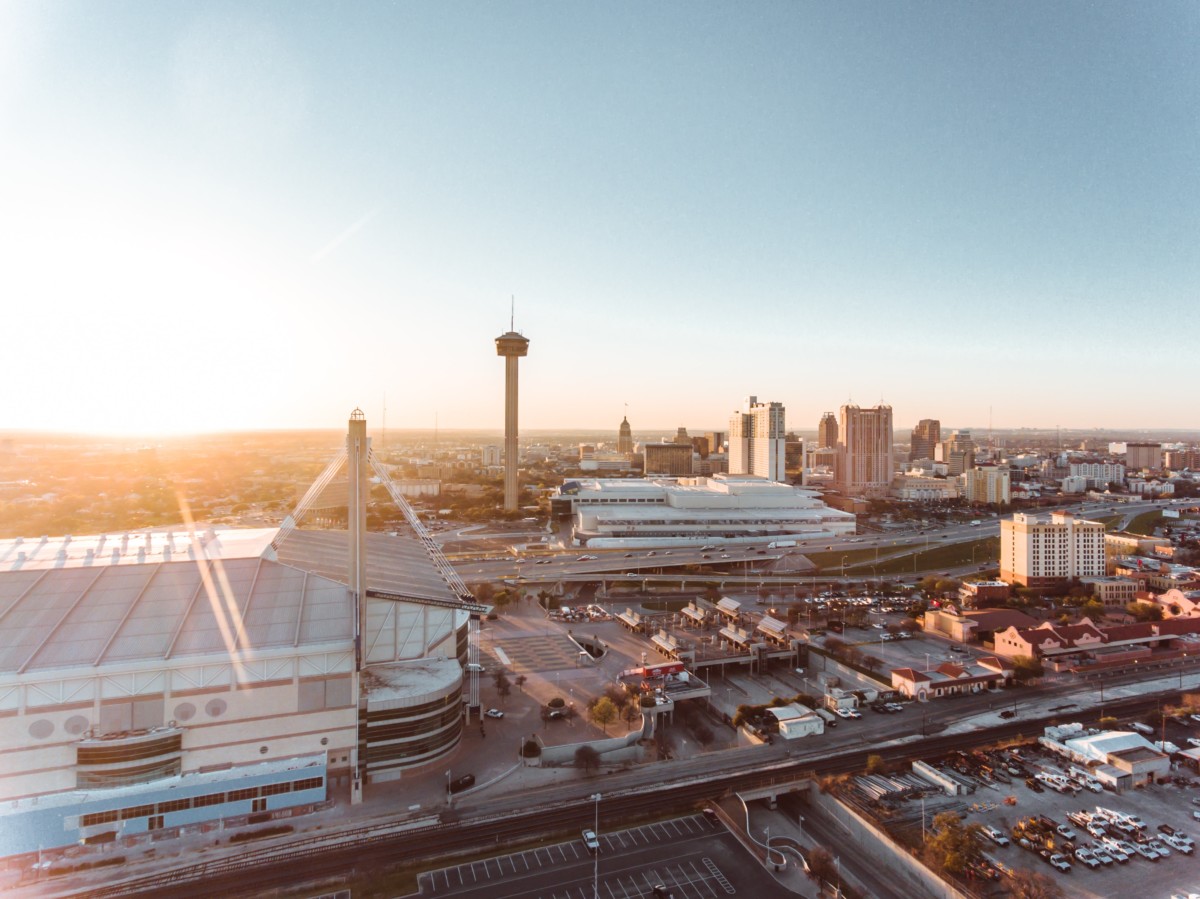 view of skyline from affordable san antonio suburbs
