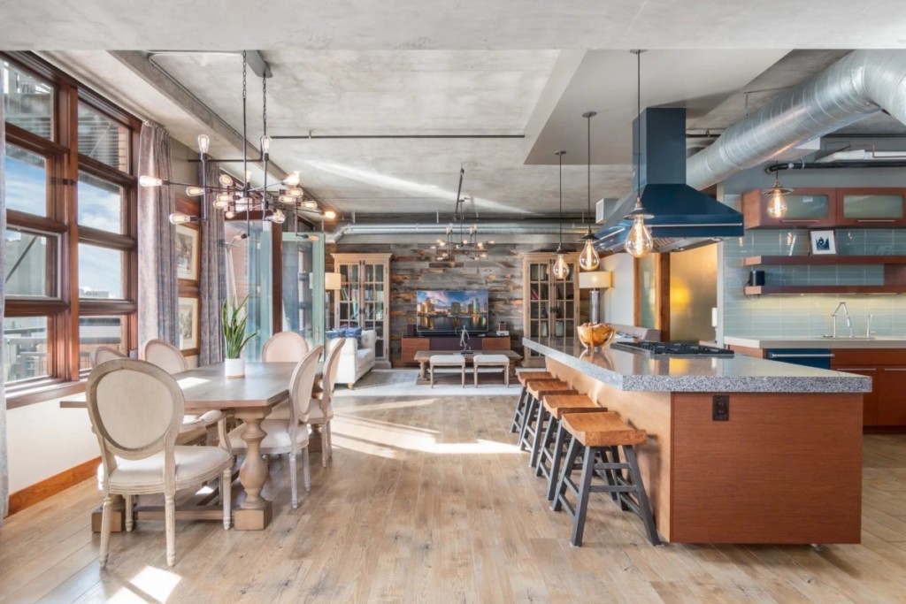 open concept kitchen in san diego, ca