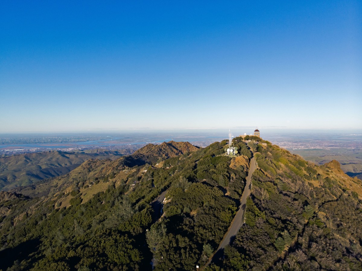 view of mt diablo from east bay