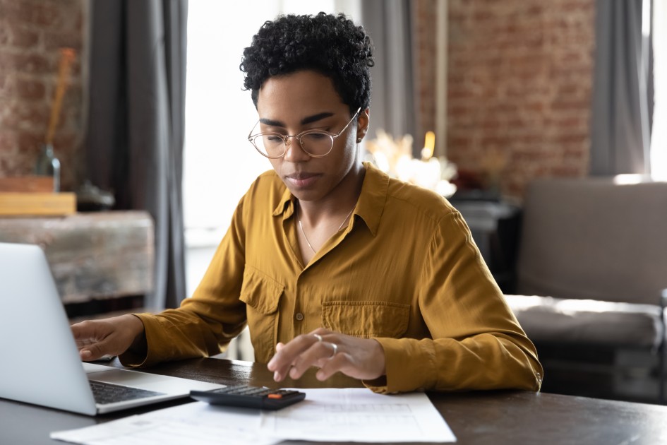 Checking finances